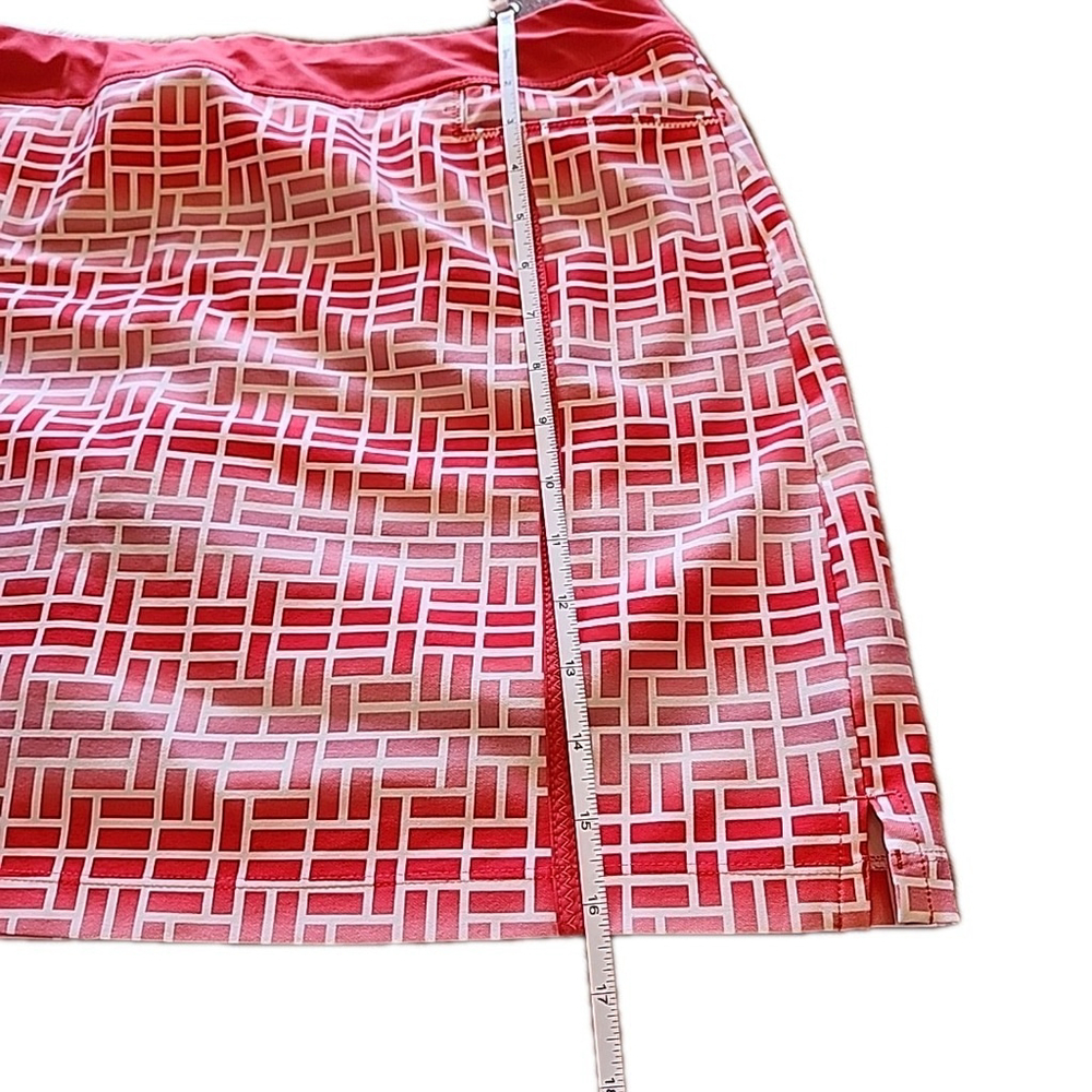 Adidas Women's Skort Golf Coral Size Medium Athletic - Picture 6 of 6